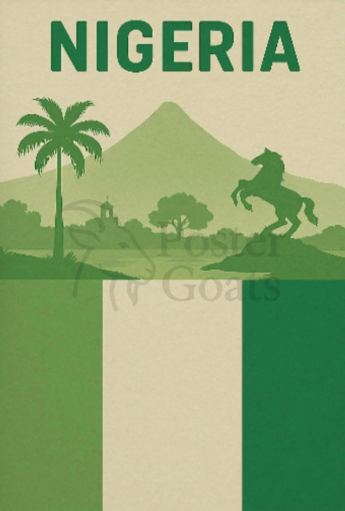 Nigeria's Natural Beauty Heritage Poster PosterGoat