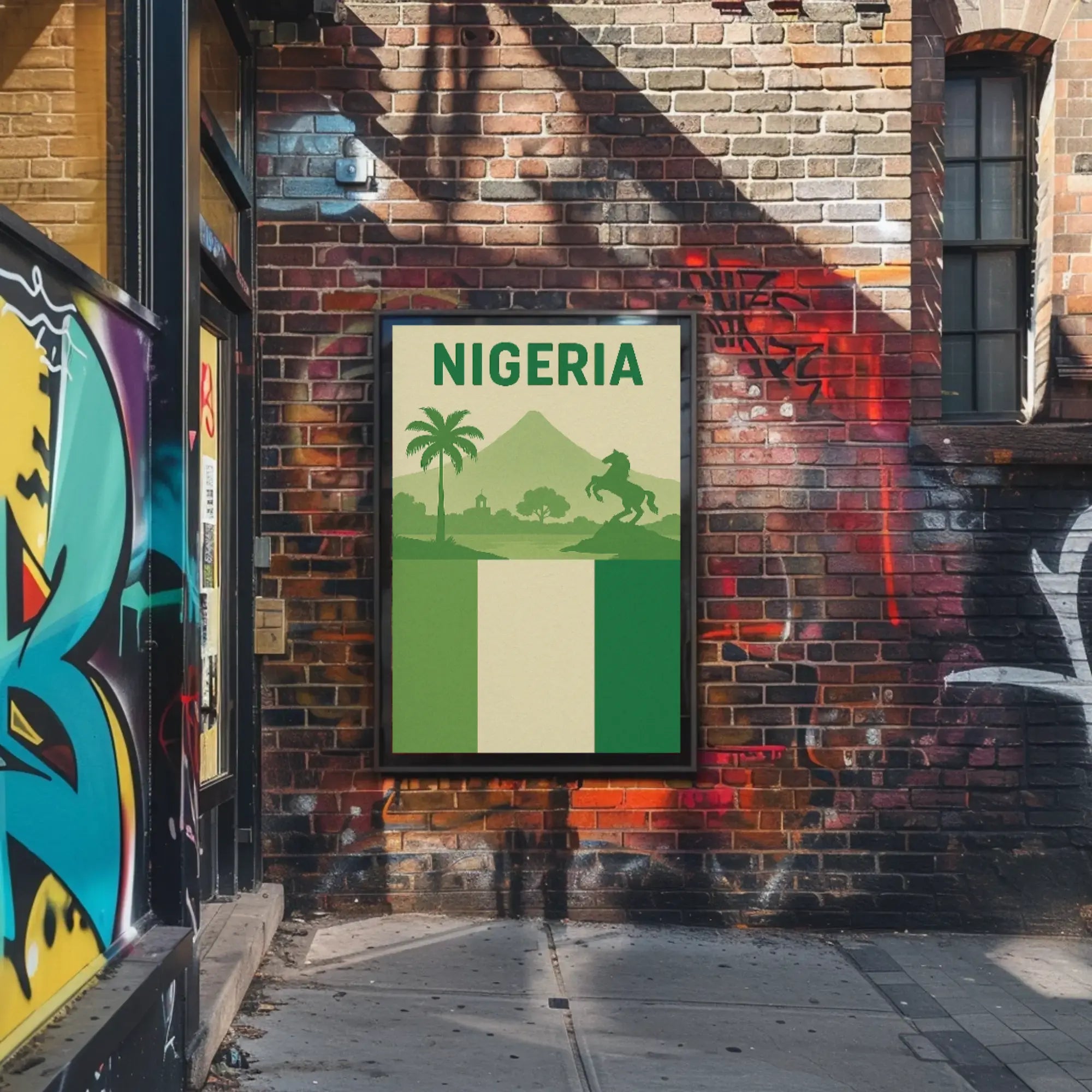 Nigeria's Natural Beauty Heritage Poster PosterGoat