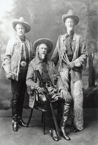 Old West Cowboy Trio Heritage Poster Wall Art Decor PosterGoat