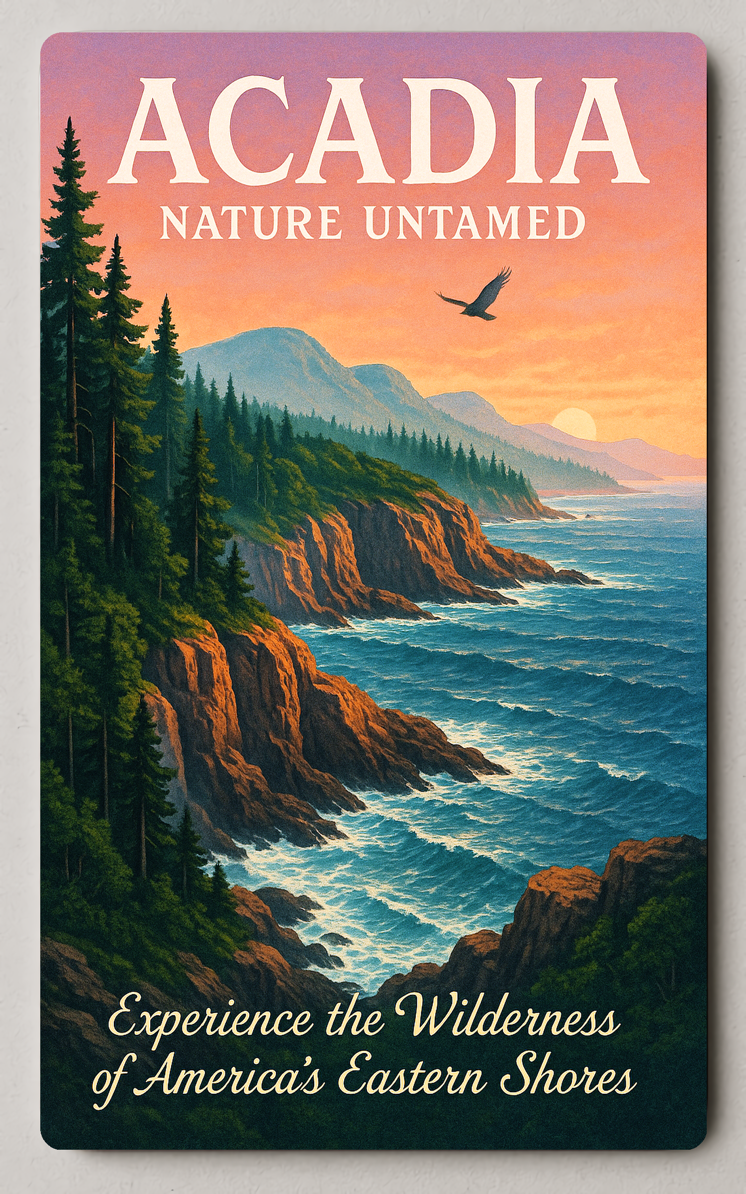 Acadia Nature's Majesty Poster PosterGoat