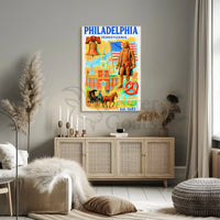 Philadelphia Vintage Charm 1682 Cultural or Heritage Poster PosterGoat