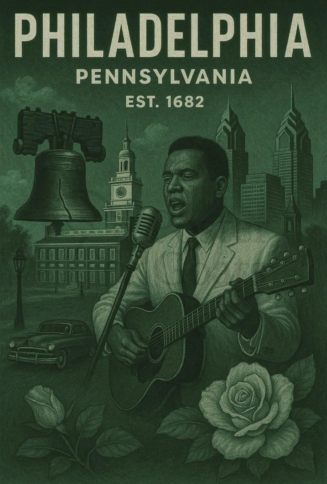 Philadelphia's Rich History Explored in Cultural Heritage Poster PosterGoat