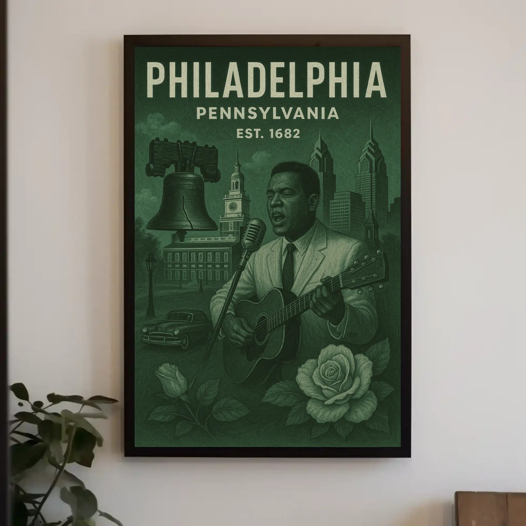 Philadelphia's Rich History Explored in Cultural Heritage Poster PosterGoat