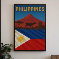 Philippine Landscape and Culture Heritage Poster PosterGoat