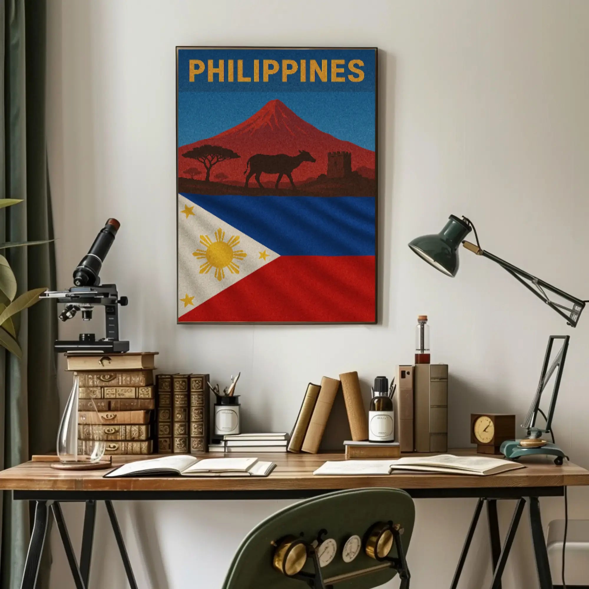 Philippine Landscape and Culture Heritage Poster PosterGoat