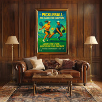 Pickleball National Championships Wall Art PosterGoat