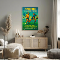 Pickleball National Championships Wall Art PosterGoat