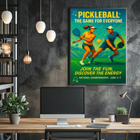 Pickleball National Championships Wall Art PosterGoat