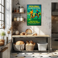 Pickleball National Championships Wall Art PosterGoat
