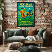Pickleball National Championships Wall Art PosterGoat