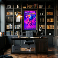Pickleball The Game of Finesse Strategy Poster PosterGoat