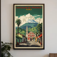 Picturesque Cuetzalan Puebla Travel Poster PosterGoat
