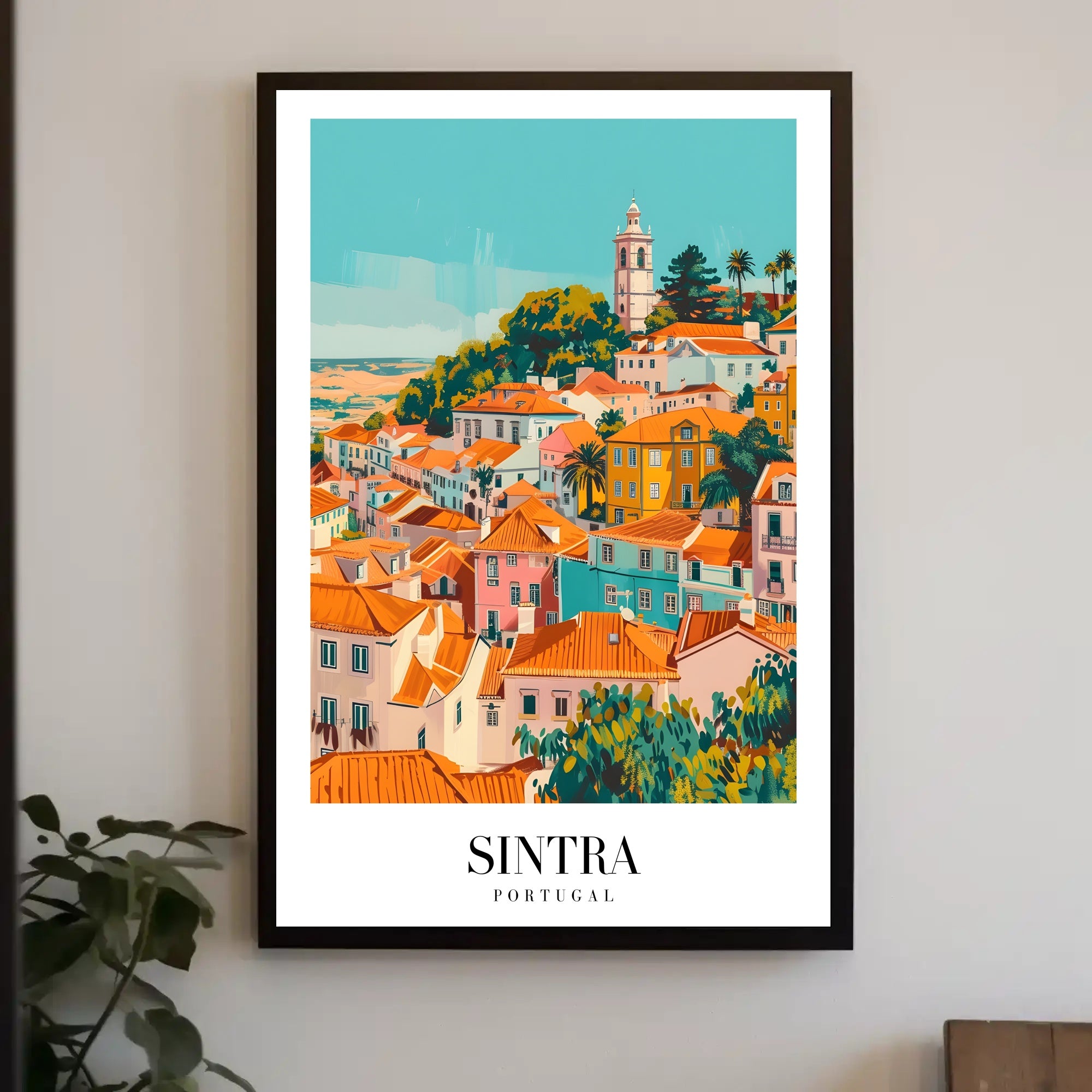 Picturesque Sintra Portugal Travel Poster PosterGoat