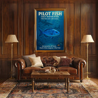 Pilot Fish SharkS Little Wingman Poster PosterGoat
