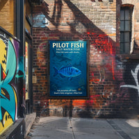 Pilot Fish SharkS Little Wingman Poster PosterGoat