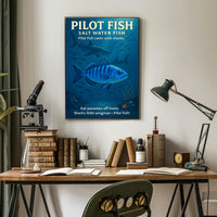 Pilot Fish SharkS Little Wingman Poster PosterGoat