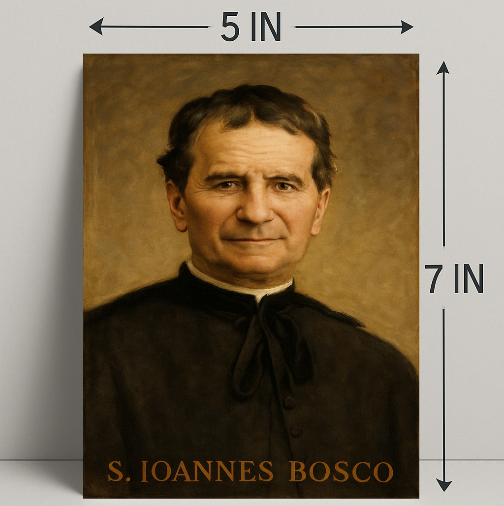 Portrait Of S. Ioannes Bosco Poster PosterGoat