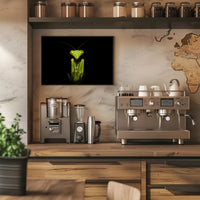 Praying Mantis Striking Green Art Display: Animal Poster PosterGoat