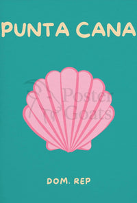 Punta Cana Coastal Vibes Travel Poster PosterGoat