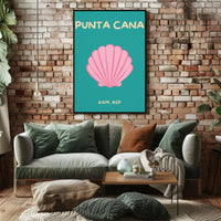 Punta Cana Coastal Vibes Travel Poster PosterGoat