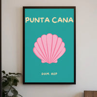 Punta Cana Coastal Vibes Travel Poster PosterGoat