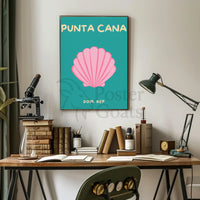 Punta Cana Coastal Vibes Travel Poster PosterGoat