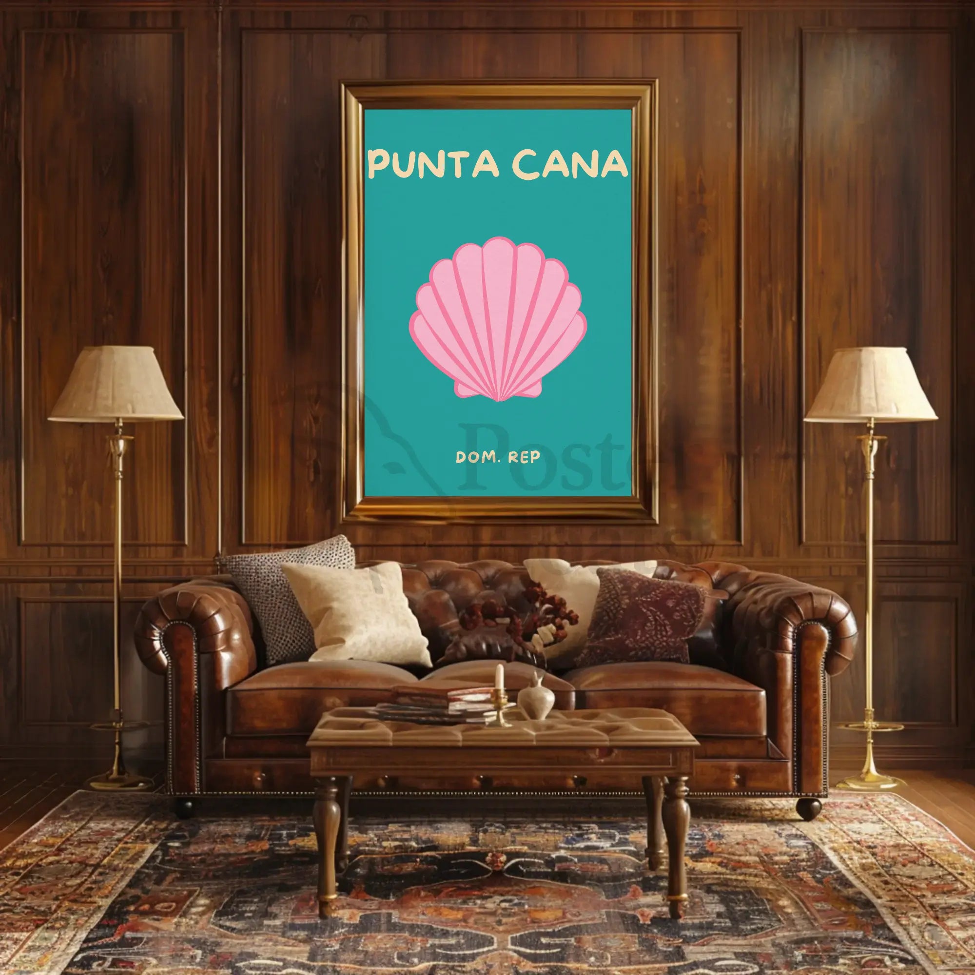Punta Cana Coastal Vibes Travel Poster PosterGoat