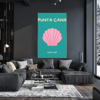 Punta Cana Coastal Vibes Travel Poster PosterGoat