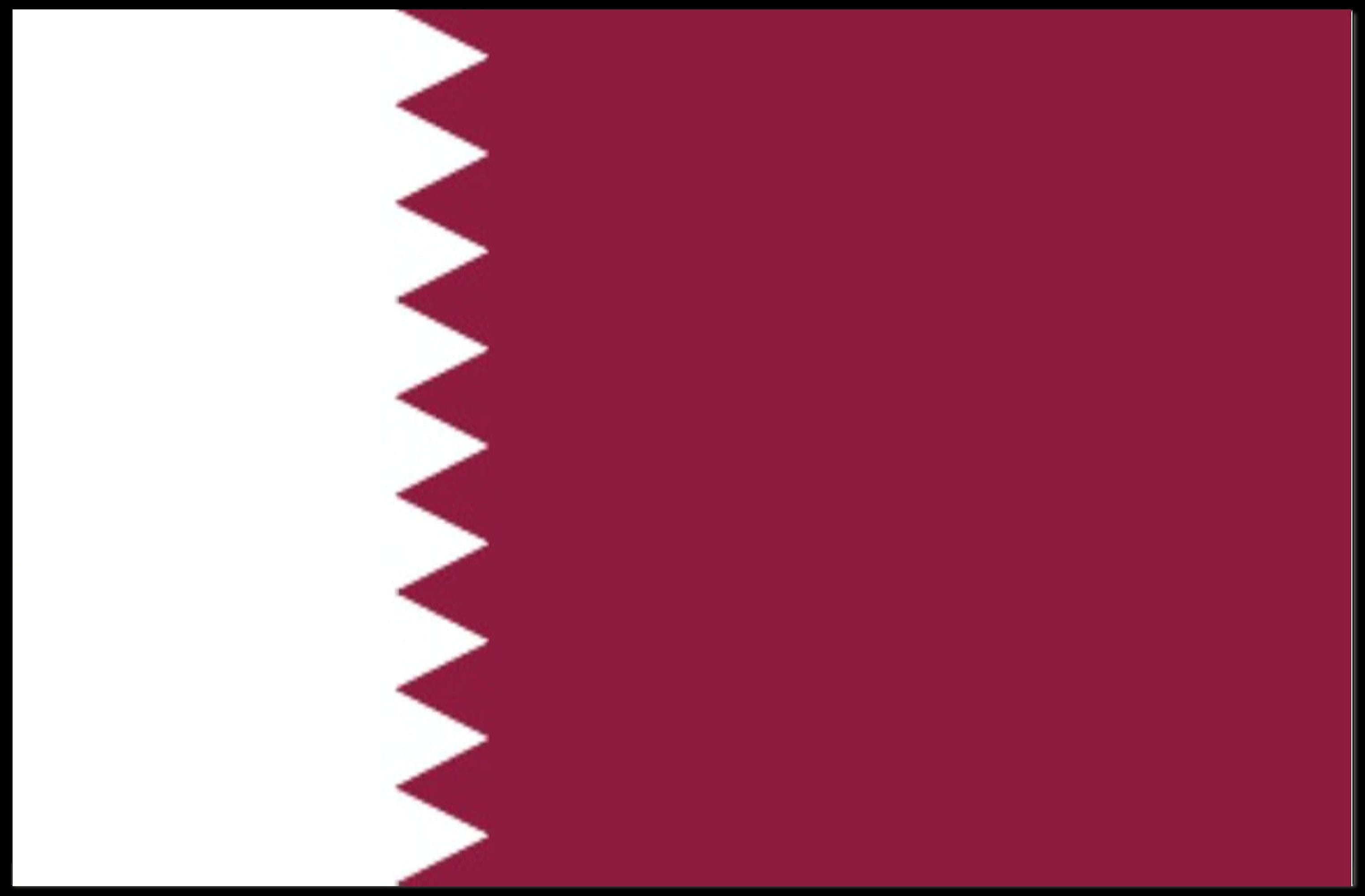 Qatar Flag Display: Patriotic Country Flag Poster PosterGoat