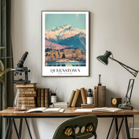 Queenstown Scenic Travel Poster PosterGoat
