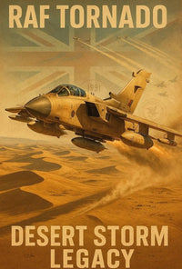 RAF Tornado Desert Storm Poster PosterGoat