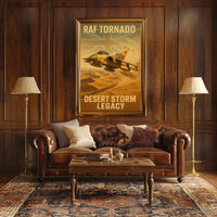 RAF Tornado Desert Storm Poster PosterGoat