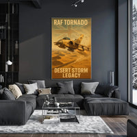 RAF Tornado Desert Storm Poster PosterGoat