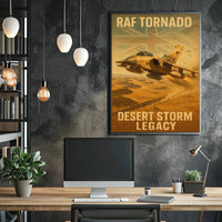 RAF Tornado Desert Storm Poster PosterGoat