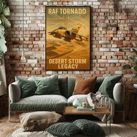 RAF Tornado Desert Storm Poster PosterGoat