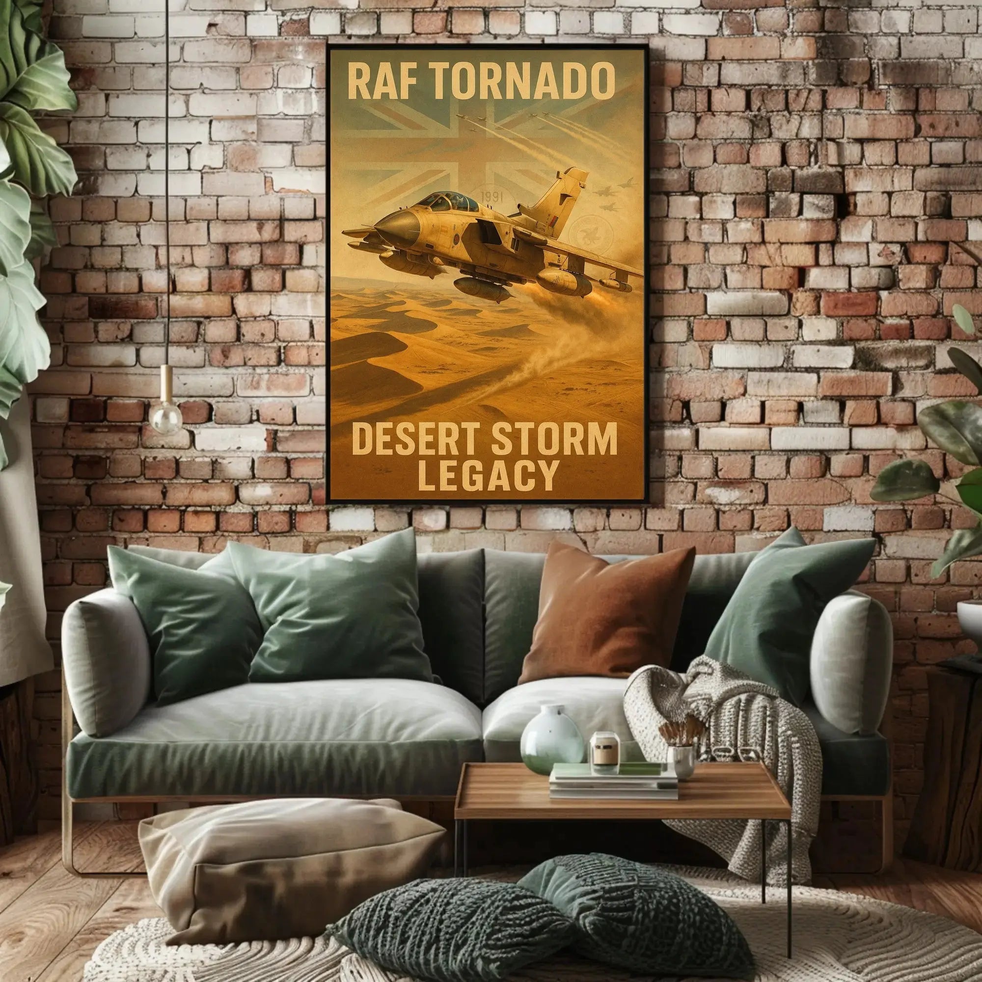 RAF Tornado Desert Storm Poster PosterGoat