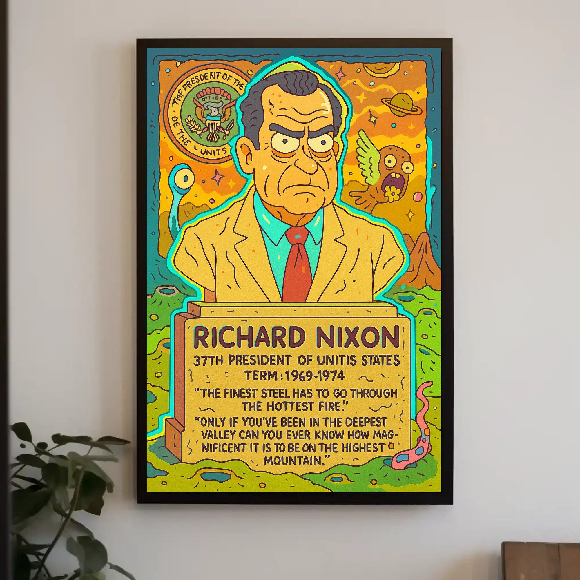 Richard Nixon 37Th President Poster PosterGoat