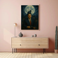 Ronald Reagan Leader of the Pack Heroic Art, Pop Culture Poster PosterGoat