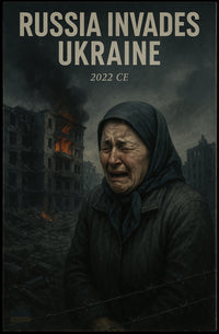 Russia Invades Ukraine Poster PosterGoat