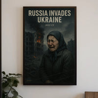 Russia Invades Ukraine Poster PosterGoat