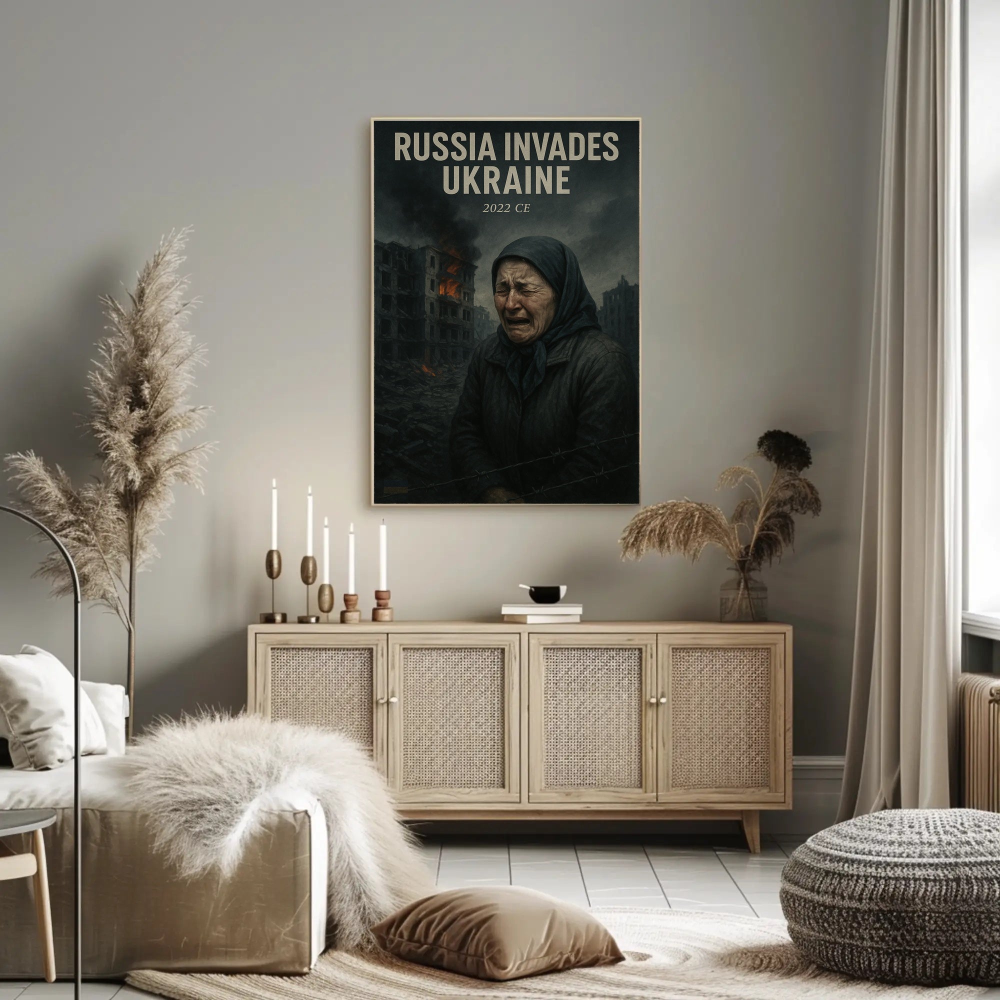 Russia Invades Ukraine Poster PosterGoat