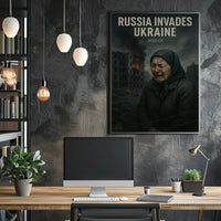 Russia Invades Ukraine Poster PosterGoat
