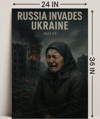 Russia Invades Ukraine Poster PosterGoat