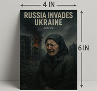 Russia Invades Ukraine Poster PosterGoat