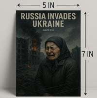 Russia Invades Ukraine Poster PosterGoat