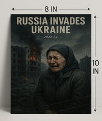 Russia Invades Ukraine Poster PosterGoat