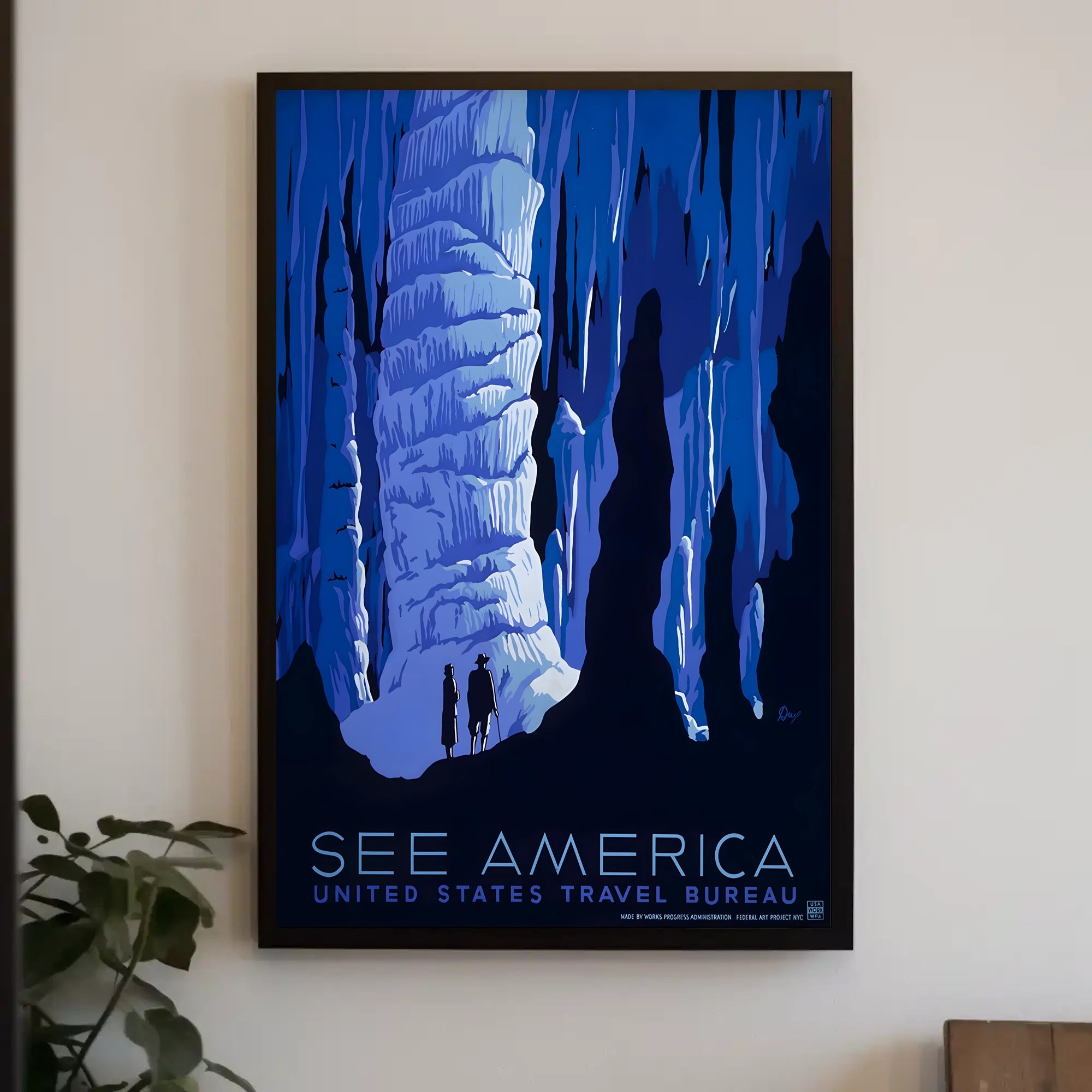SEE AMERICA: Vintage 1930s Travel Poster Adventure Series PosterGoat