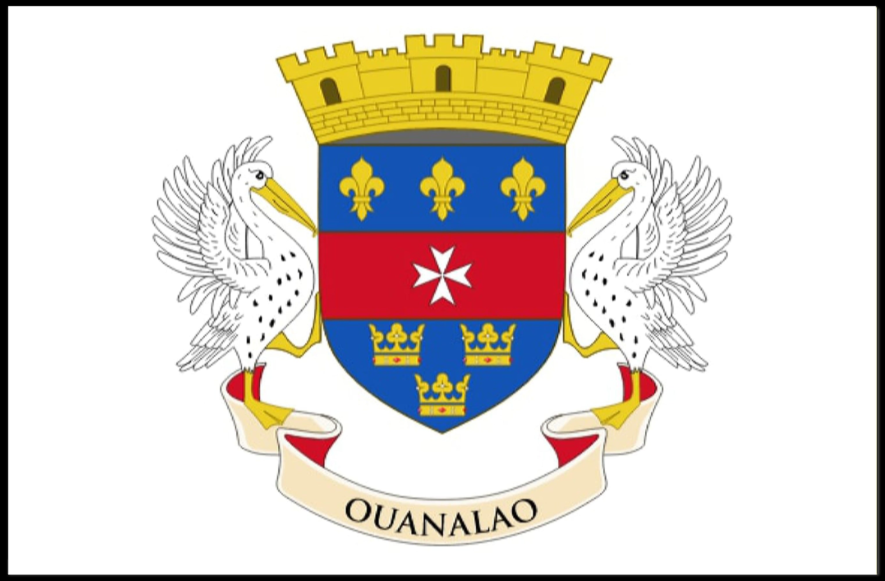 Saint Barthélemy Coat of Arms Poster: Cultural Heritage PosterGoat