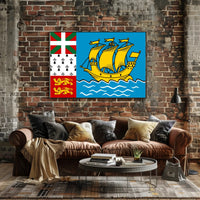 Saint Pierre and Miquelon Heritage Cultural or Heritage Poster PosterGoat