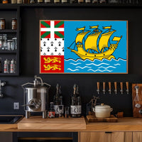 Saint Pierre and Miquelon Heritage Cultural or Heritage Poster PosterGoat